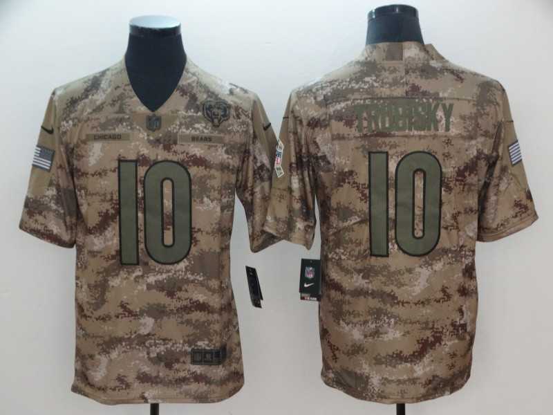 Nike Bears 10 Mitchell Trubisky Camo Salute To Service Limited Jersey,We sell and wholesale Nike Bears 10 Mitchell Trubisky Camo Salute To Service Limited Jersey on line form chian!